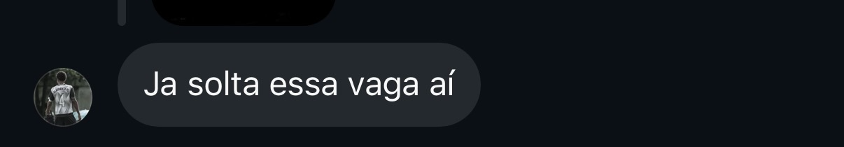 Já solta essa vaga aí