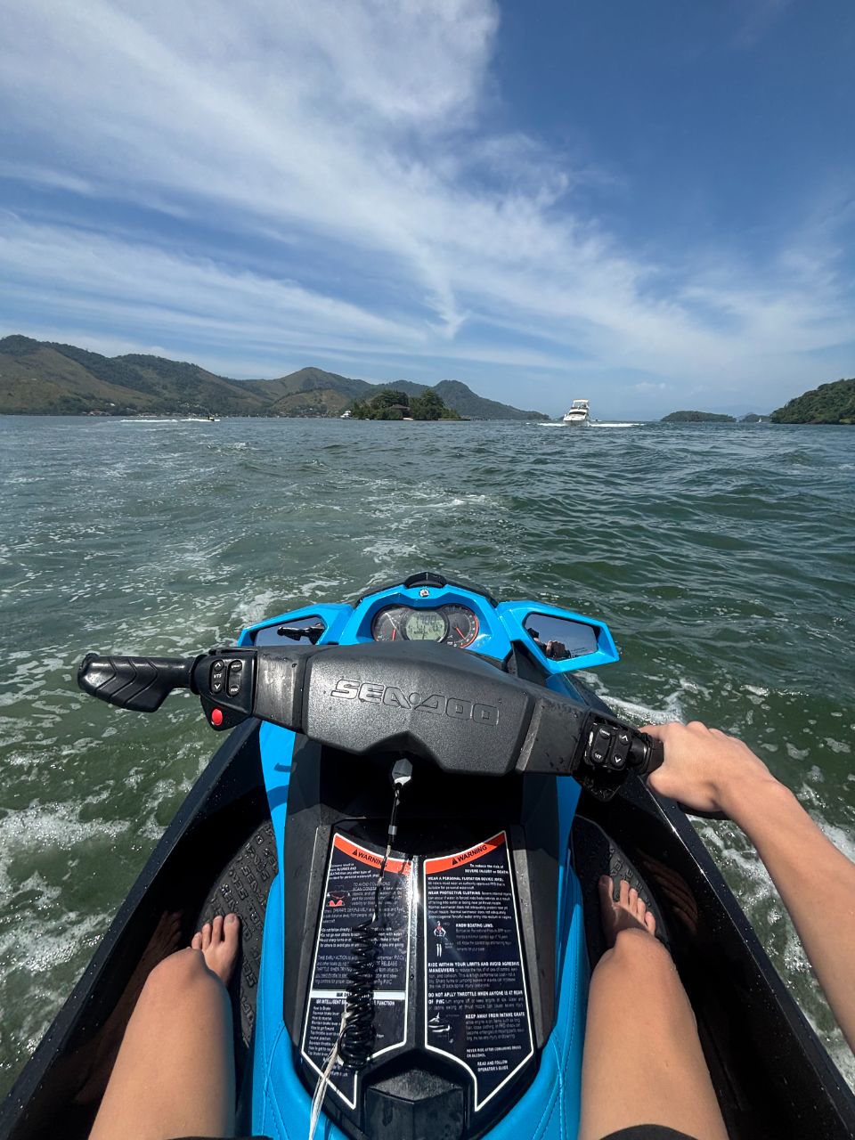 Pra mim, o mar é só o começo.